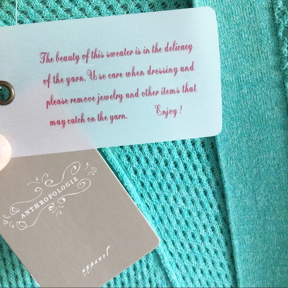 NWT {Angel of the North} Open Front Cardigan M - Picture 11 of 11